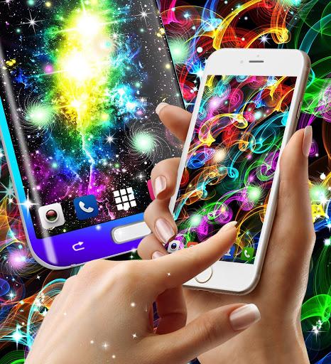 Glowing live wallpaper - عکس برنامه موبایلی اندروید