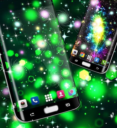 Glowing live wallpaper - عکس برنامه موبایلی اندروید