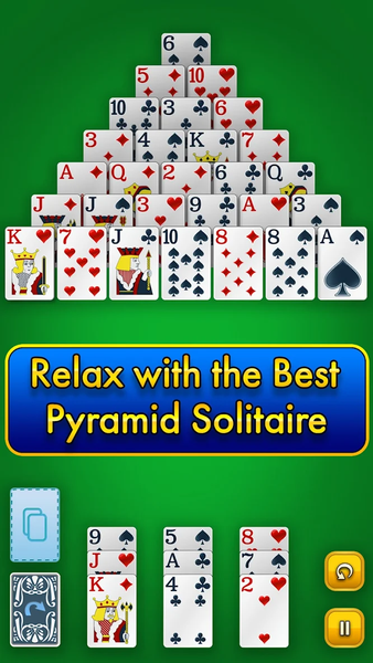 Pyramid Solitaire - عکس بازی موبایلی اندروید