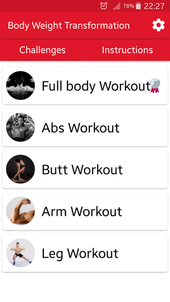 Body Weight Transformation- Wo - Image screenshot of android app