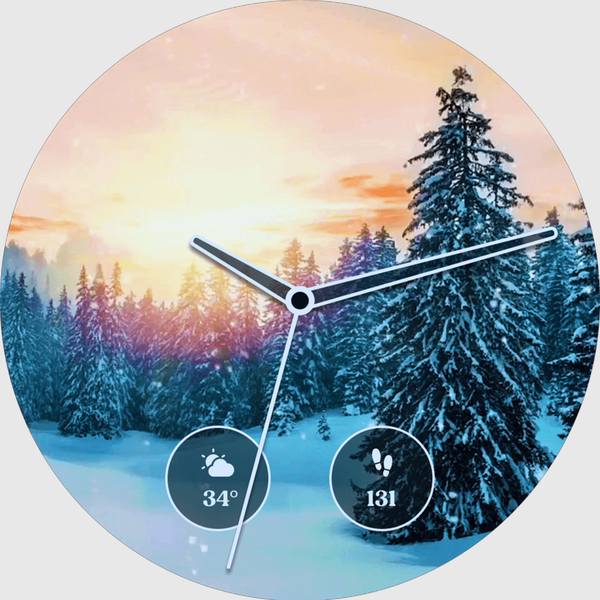 Glowing Sunlight Watch Faces - Image screenshot of android app