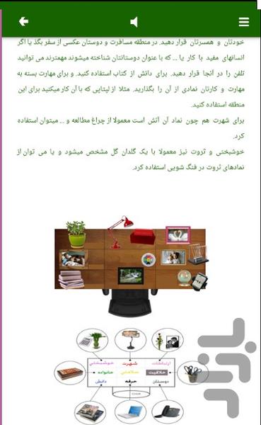 جذب انرژی در فنگ شویی و چیدمان صحیح - عکس برنامه موبایلی اندروید