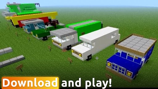 Racing cars for minecraft - عکس برنامه موبایلی اندروید