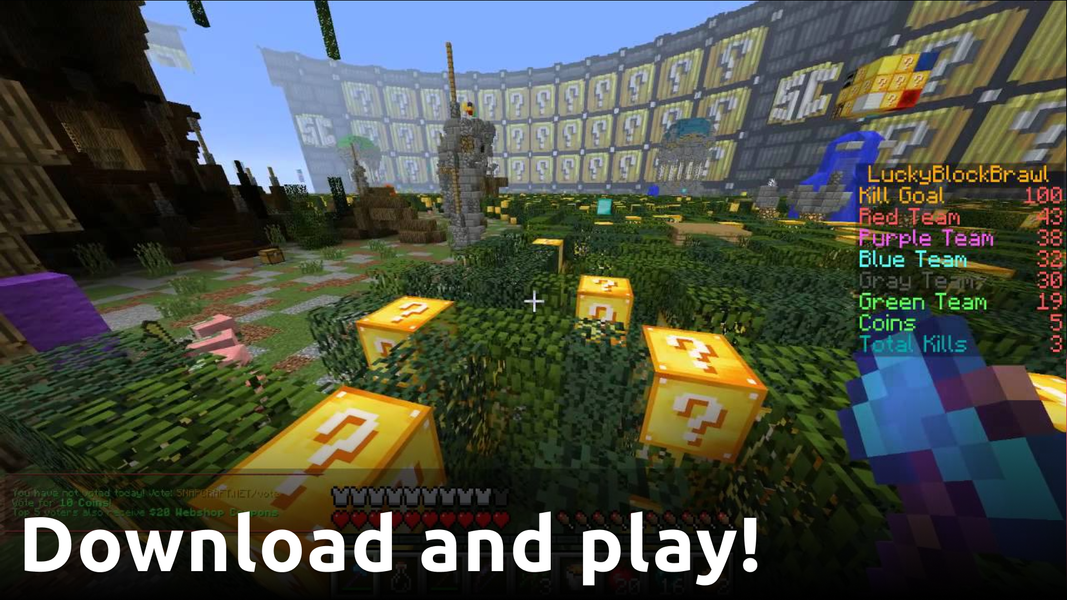 Lucky Block mods in minecraft - عکس برنامه موبایلی اندروید