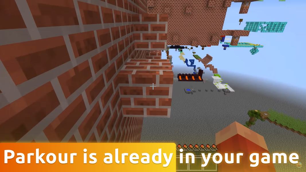 ۱۰۰ levels of parkour for mcpe - عکس برنامه موبایلی اندروید
