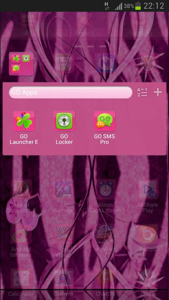 Zebra Heart Theme GO Launcher - عکس برنامه موبایلی اندروید