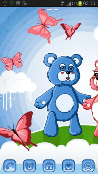 Bears Theme Teddy Go Launcher - Image screenshot of android app
