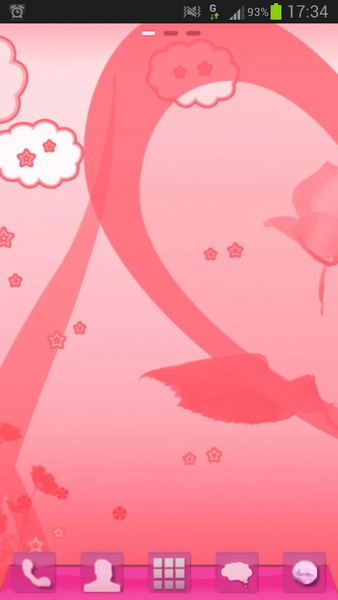 Theme valentine GO Launcher EX - عکس برنامه موبایلی اندروید