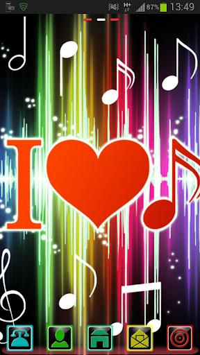 Music Theme GO Launcher EX - عکس برنامه موبایلی اندروید