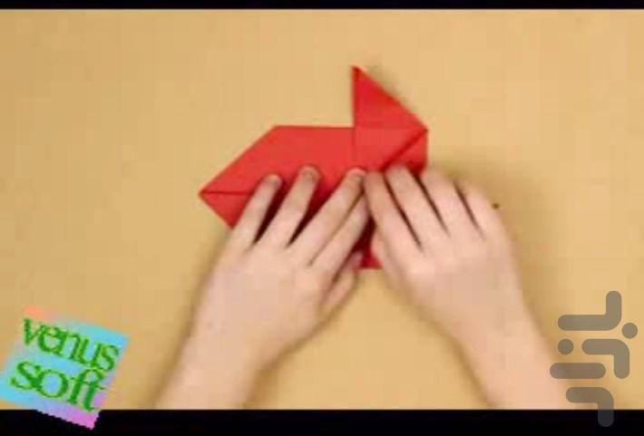 چگونه اوریگامی بسازیم؟ - عکس برنامه موبایلی اندروید