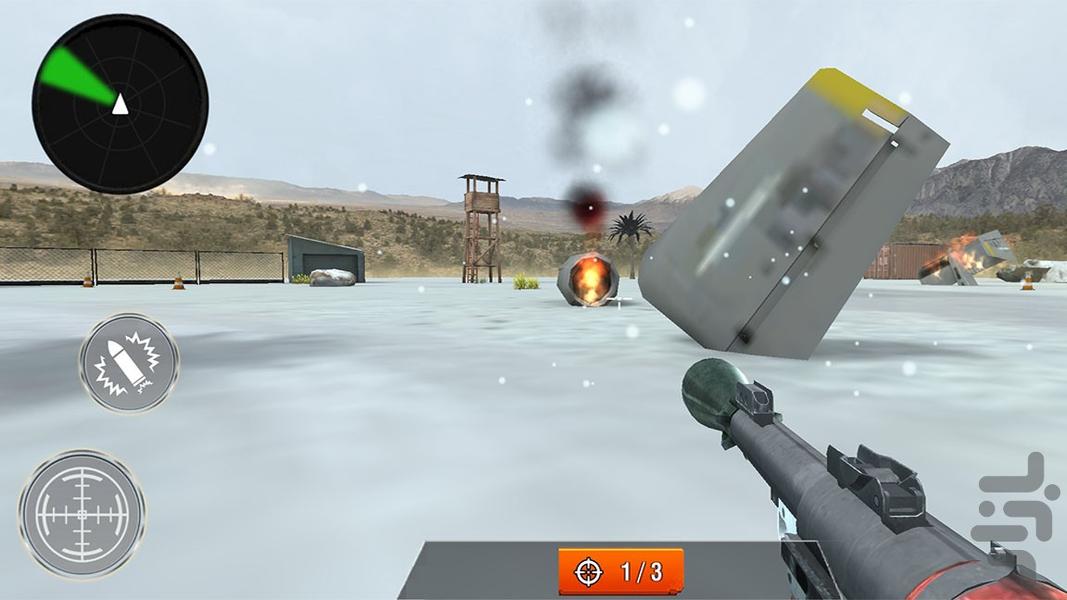 بازی تفنگی | ضد هوایی - Gameplay image of android game