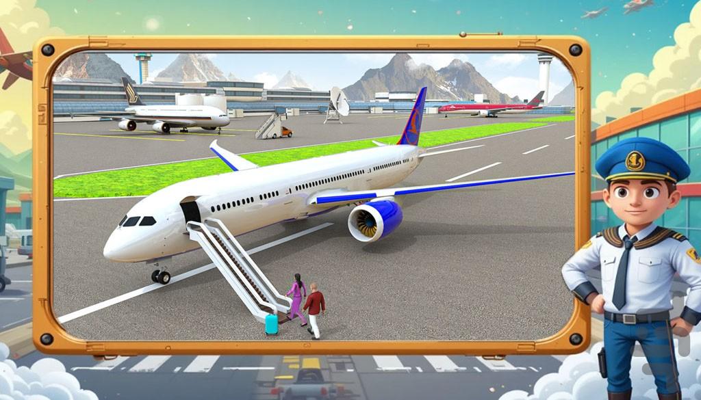 بازی هواپیما مسافربری | مرحله ای - عکس بازی موبایلی اندروید