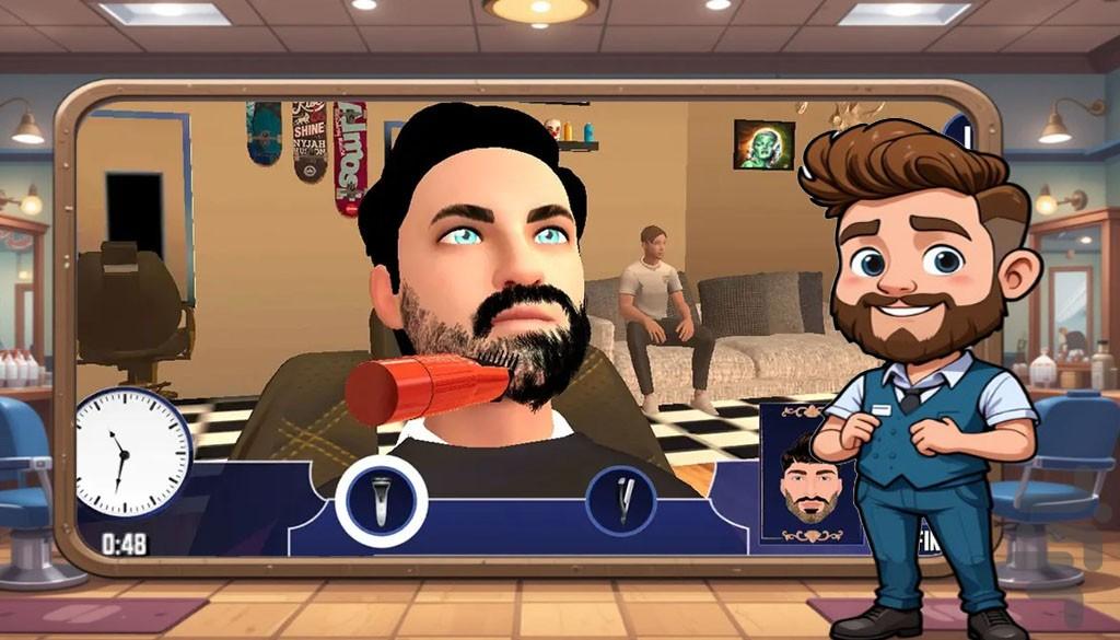 آرایشگاه مو پسرانه | بازی جدید - عکس بازی موبایلی اندروید