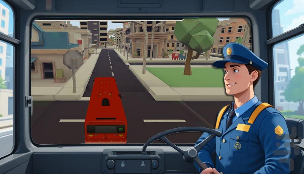 بازی اتوبوس مسافربری - Gameplay image of android game