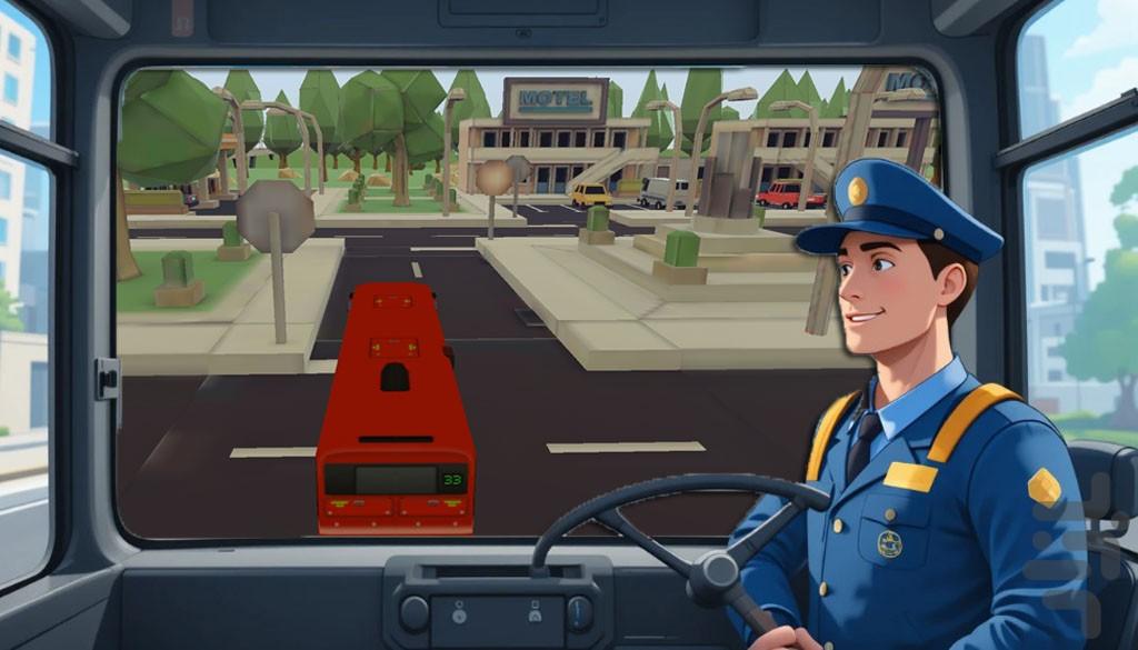 بازی اتوبوس مسافربری - Gameplay image of android game