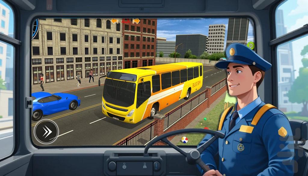 بازی اتوبوس مسافربری - Gameplay image of android game