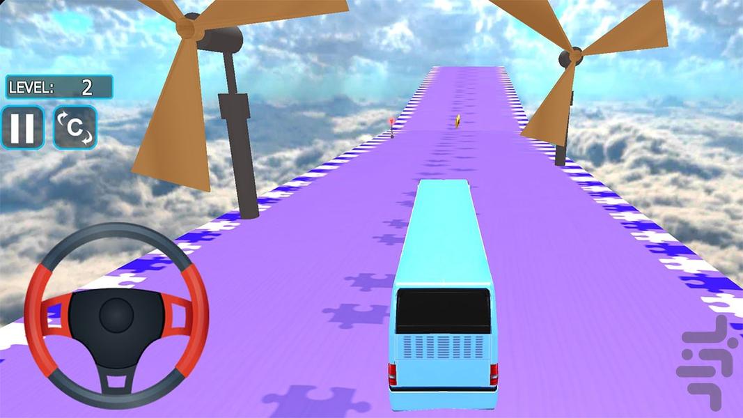 اتوبوس مسافربری بازی |ماشین سنگین - Gameplay image of android game