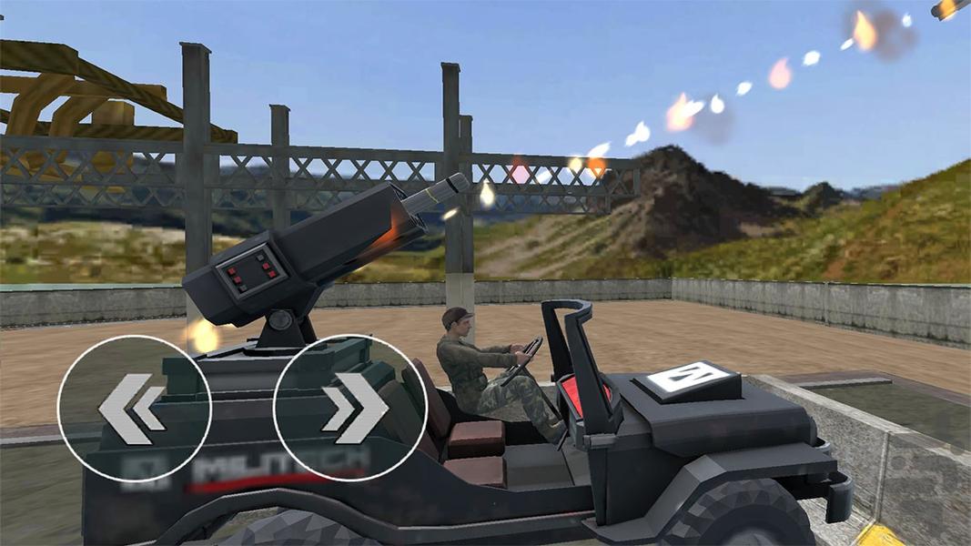 حمل ماشین نظامی | بازی پلیس - Gameplay image of android game