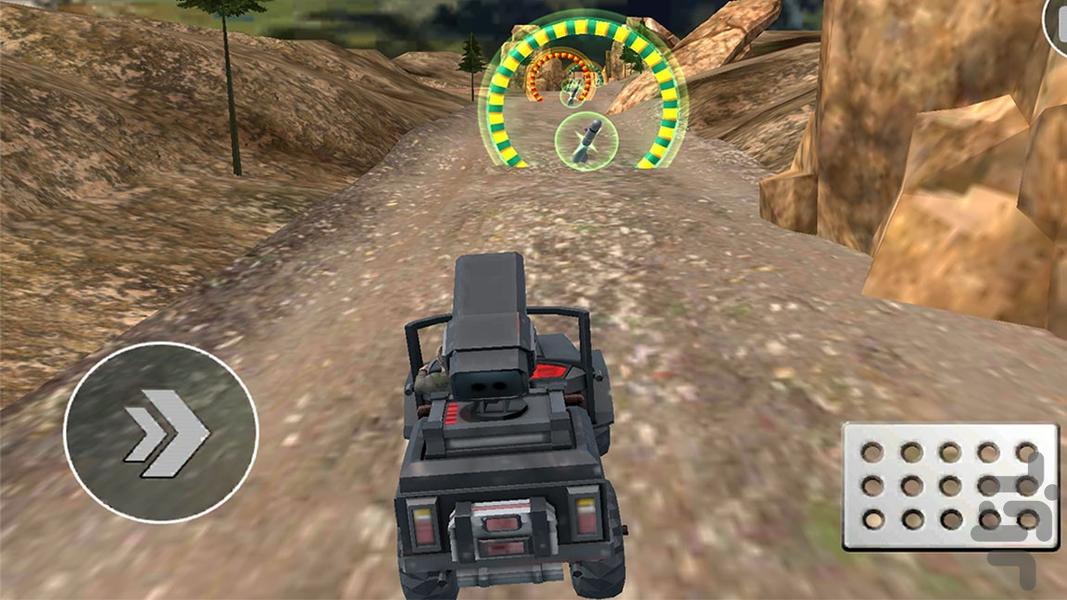 حمل ماشین نظامی | بازی پلیس - Gameplay image of android game