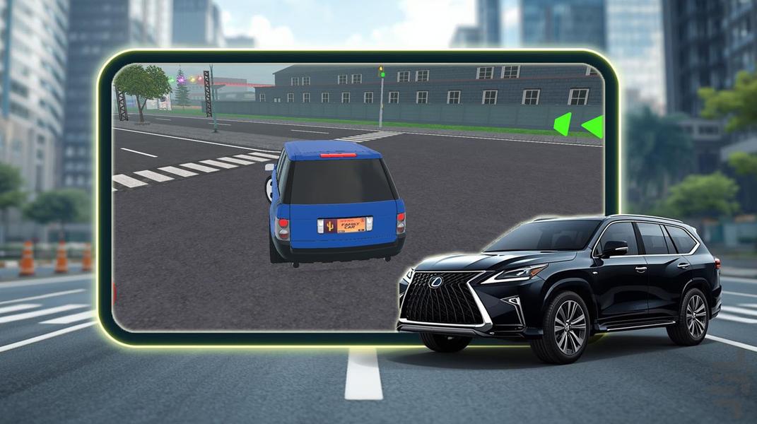 بازی جدید | رانندگی ماشین - Gameplay image of android game