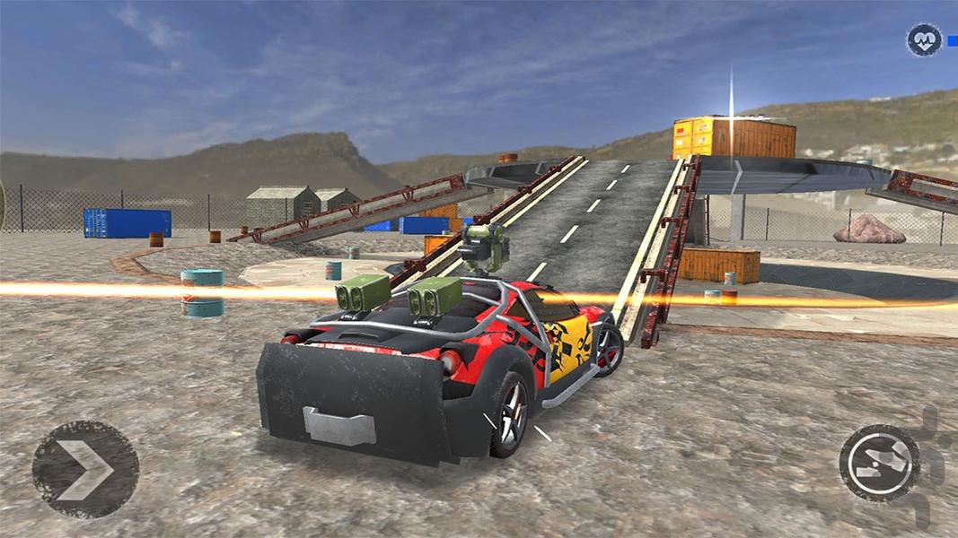 بازی ماشین جنگی | ماشین بازی - Gameplay image of android game