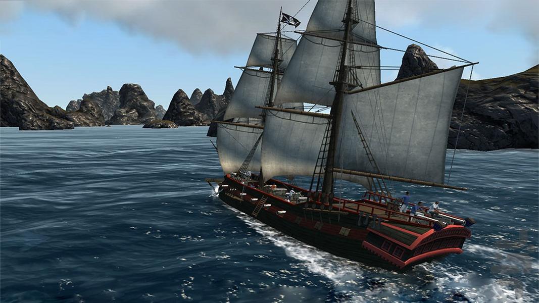 بازی دزدان دریایی | کشتی سواری - Gameplay image of android game