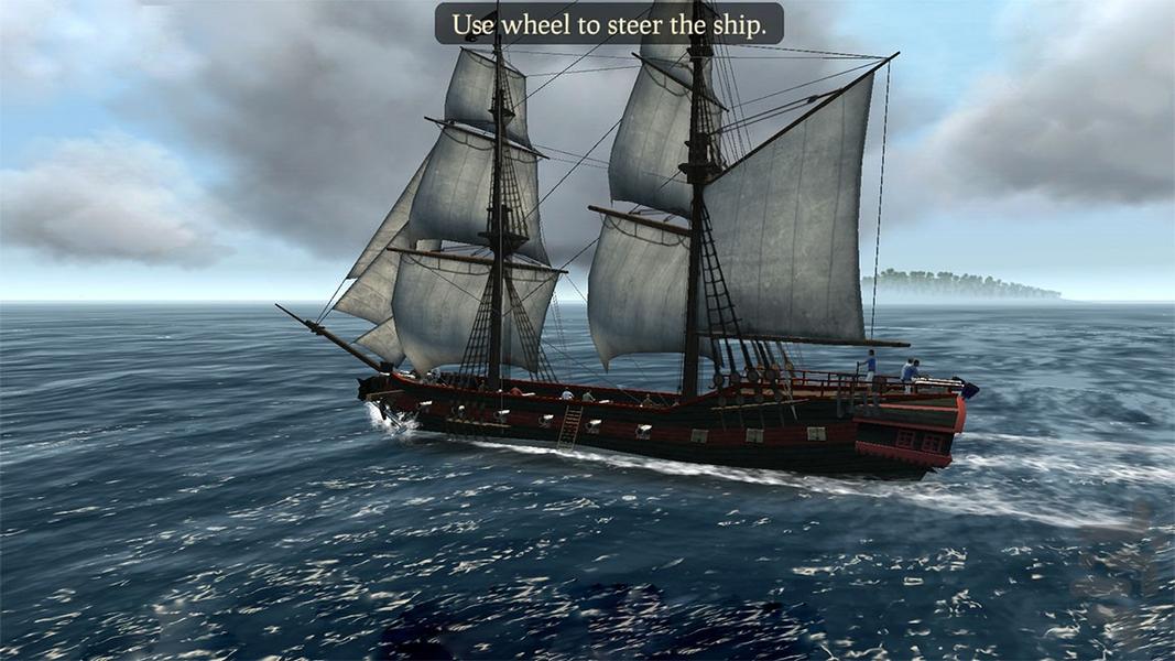 بازی دزدان دریایی | کشتی سواری - Gameplay image of android game