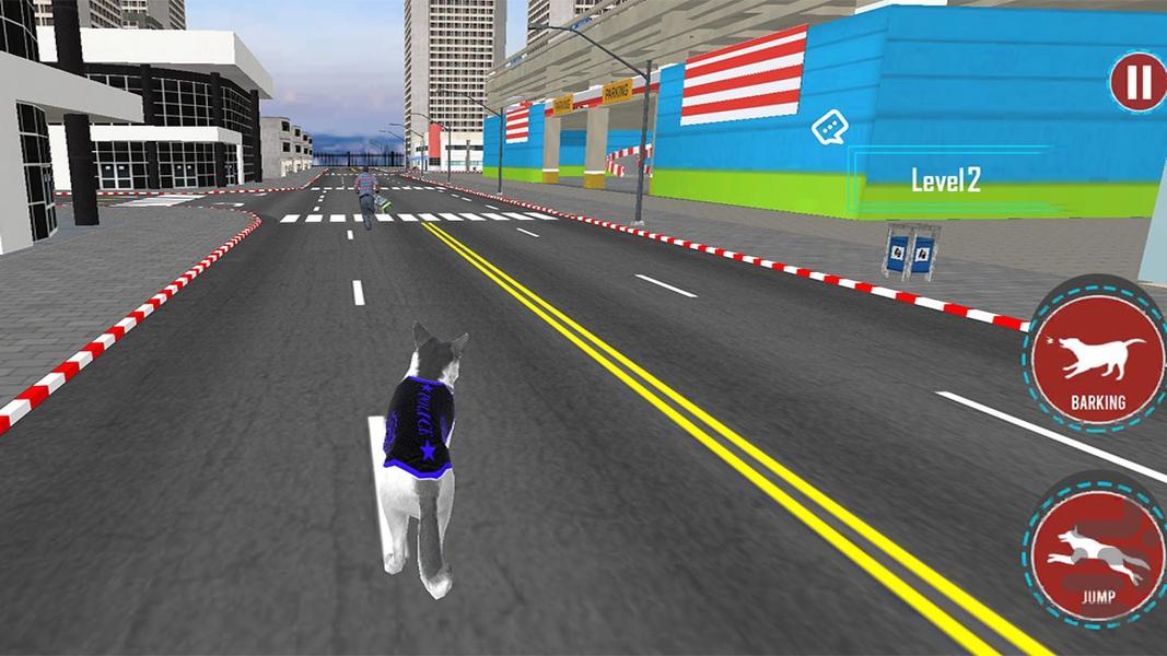 سگ پلیس | بازی اکشن - عکس بازی موبایلی اندروید
