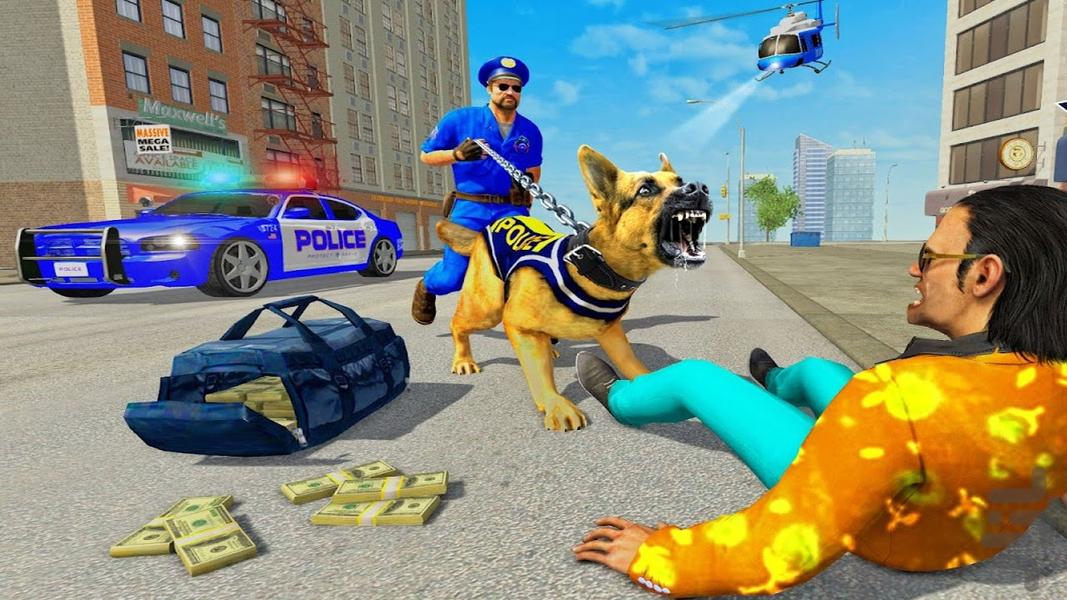 سگ پلیس | بازی اکشن - Gameplay image of android game