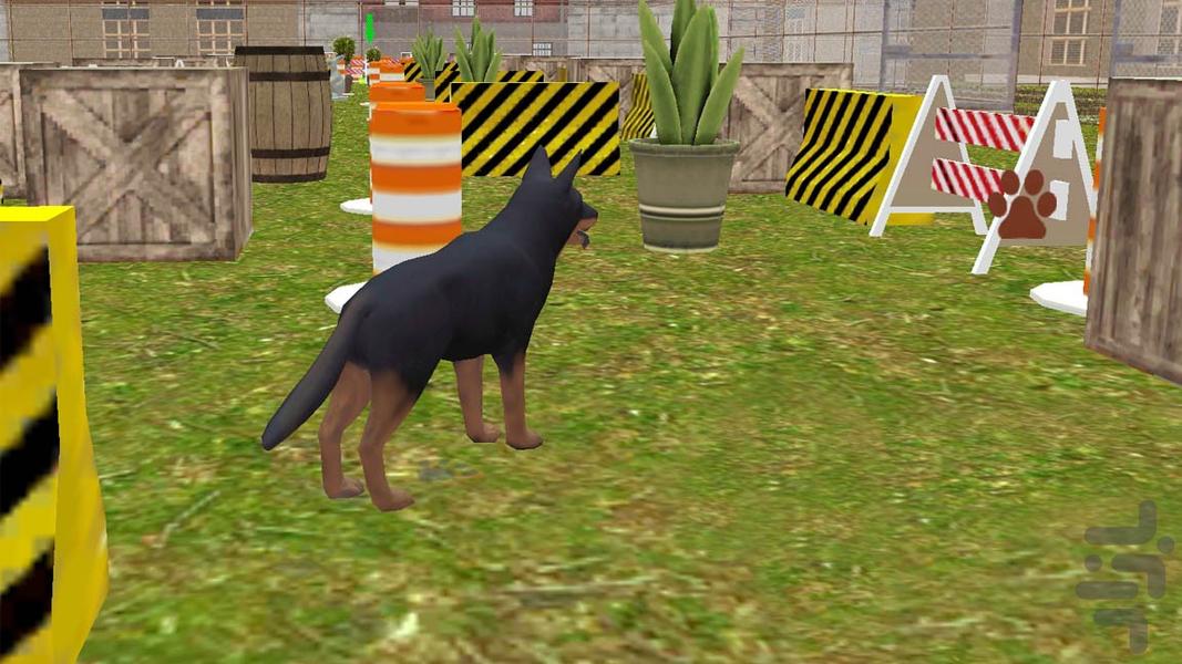 سگ پلیس | بازی اکشن - Gameplay image of android game