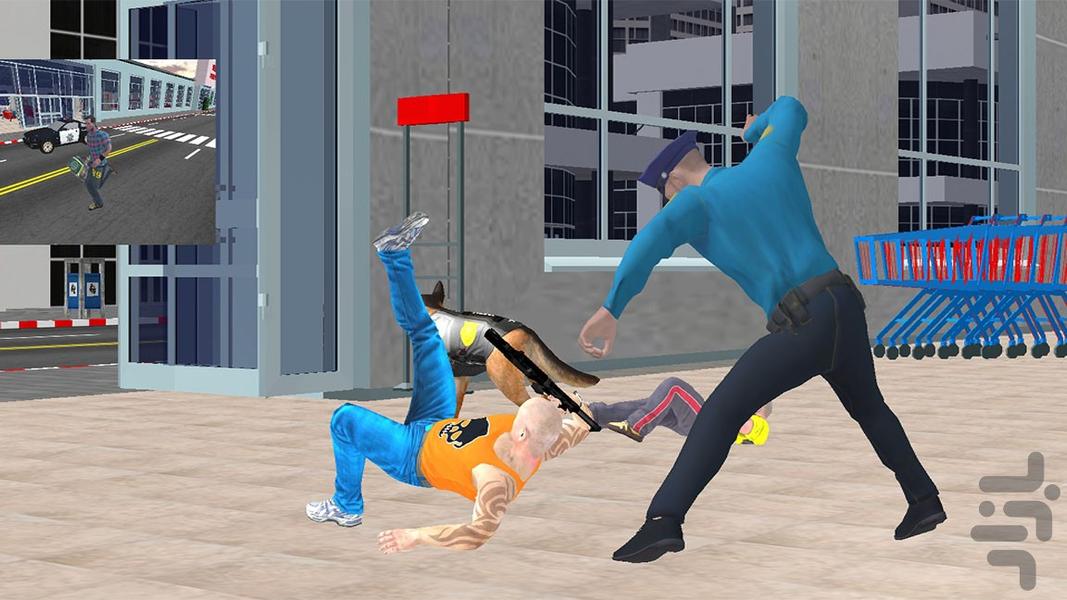 سگ پلیس | بازی اکشن - عکس بازی موبایلی اندروید