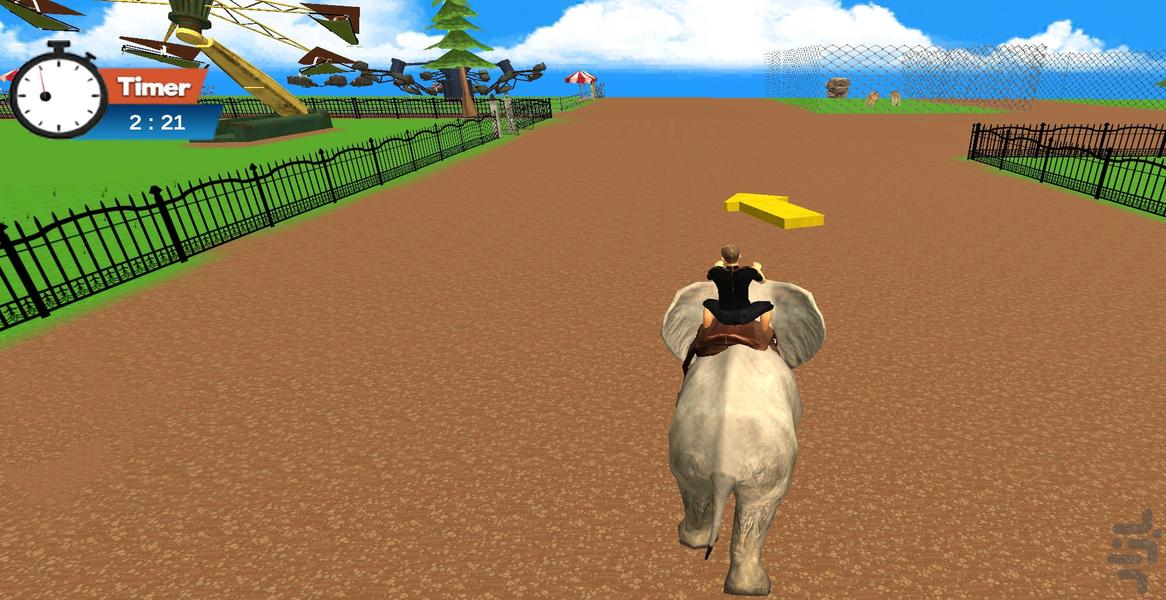 فیل سواری | فیل بازی - Gameplay image of android game