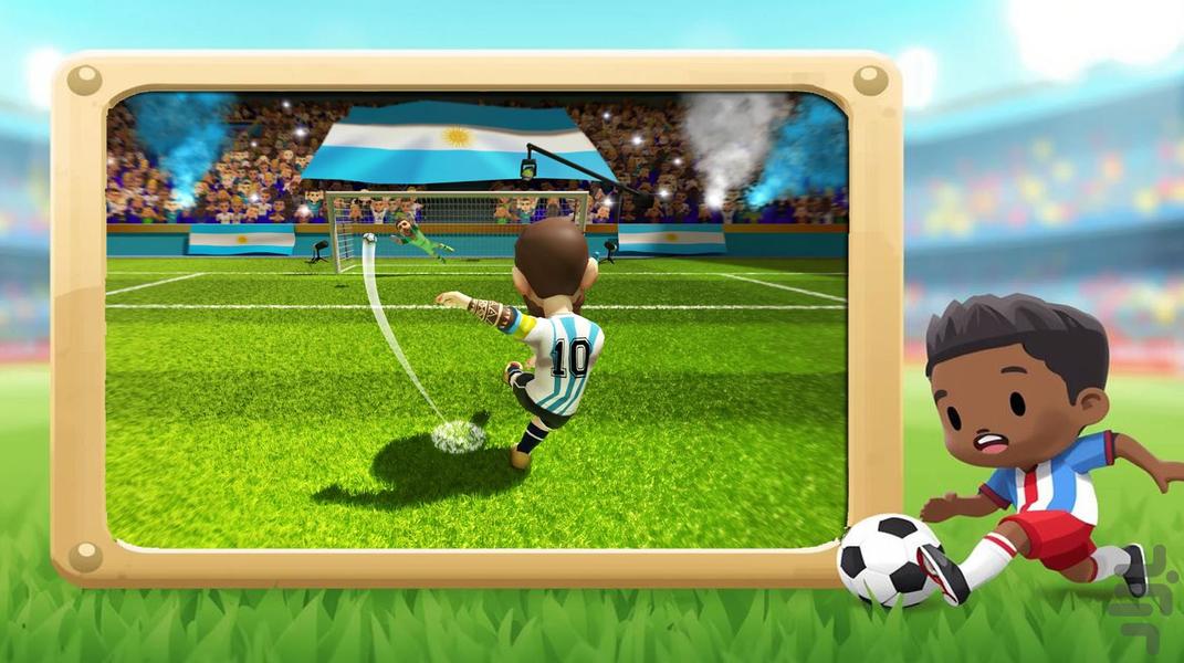 بازی فوتبال | جام جهانی - عکس بازی موبایلی اندروید