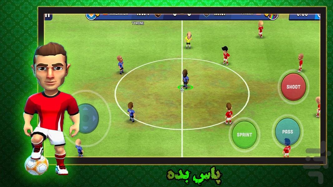 بازی فوتبال | کوچولوها - Gameplay image of android game