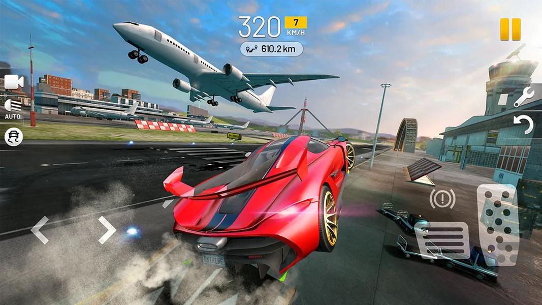 ماشین بازی مسابقه ای - Gameplay image of android game