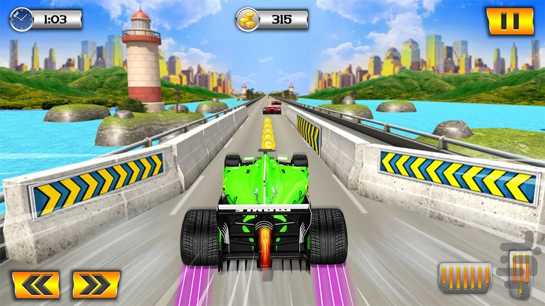 ماشین بازی مسابقه ای | جدید - Gameplay image of android game