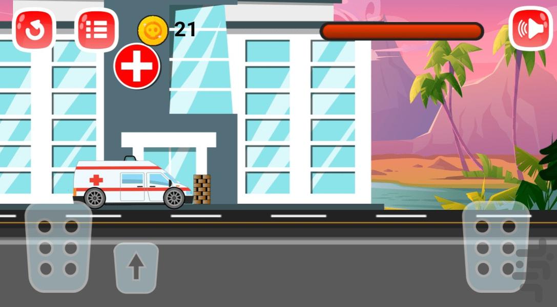 آمبولانس بازی - عکس بازی موبایلی اندروید