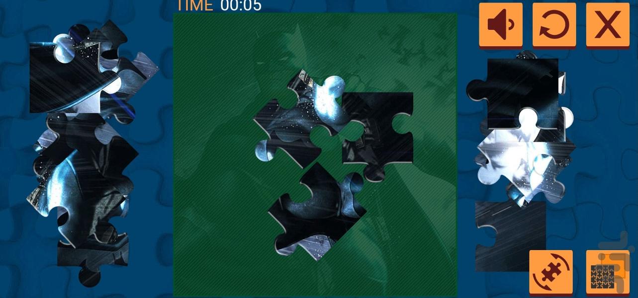 پازل بتمن - Gameplay image of android game