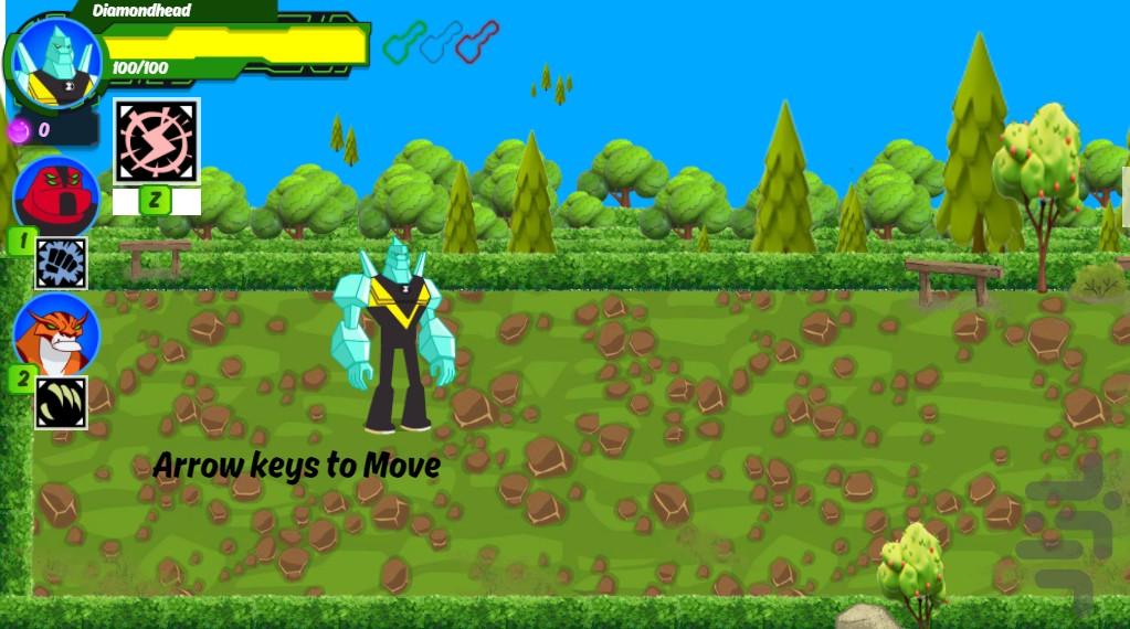 بازی بن تن مبارز - Gameplay image of android game