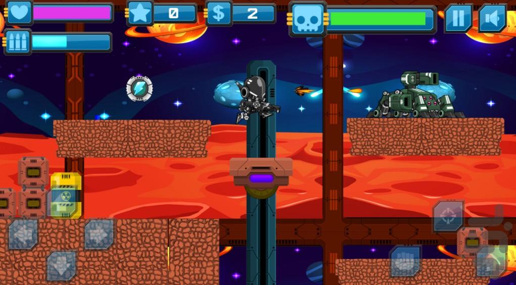 بازی ربات جنگی - Gameplay image of android game