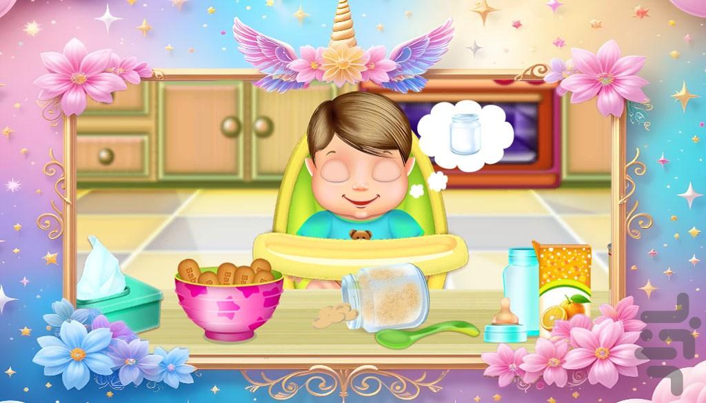 بازی بچه داری - Gameplay image of android game