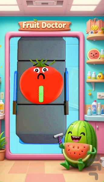 بازی پزشک میوه ها - Gameplay image of android game
