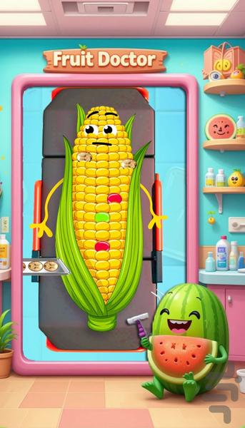 بازی پزشک میوه ها - Gameplay image of android game