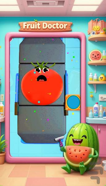 بازی پزشک میوه ها - Gameplay image of android game