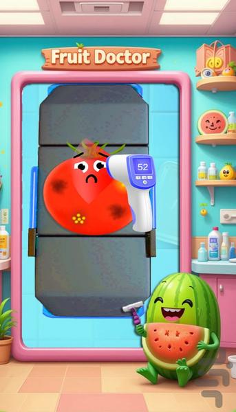 بازی پزشک میوه ها - Gameplay image of android game