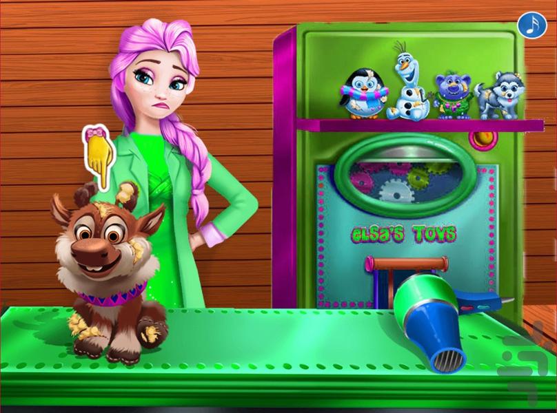 اسباب بازی السا - بازی ارایشی - Gameplay image of android game