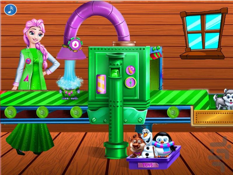 اسباب بازی السا - بازی ارایشی - Gameplay image of android game