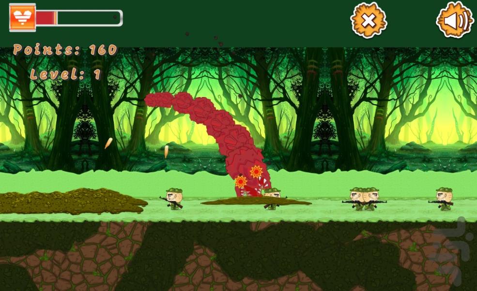 بازی اژدها جنگی - Gameplay image of android game