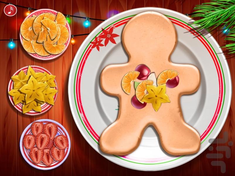 بازی ساخت کیک زنجبیلی - عکس بازی موبایلی اندروید