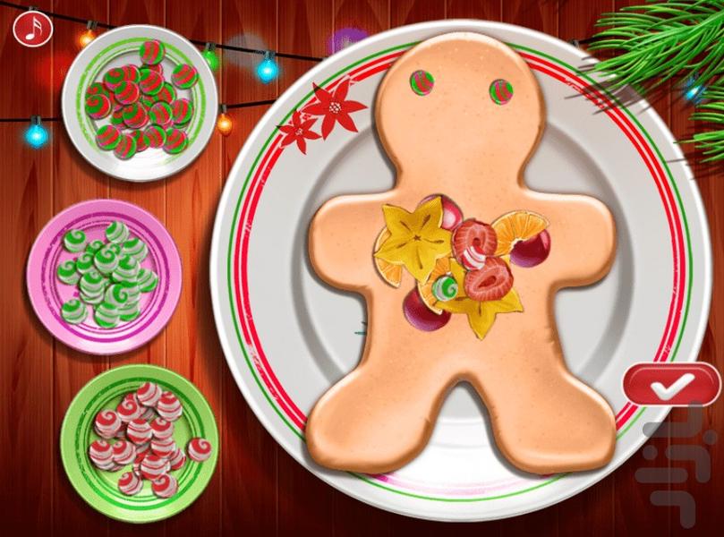 بازی ساخت کیک زنجبیلی - عکس بازی موبایلی اندروید